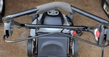 Used Task Force 12 Amp 18 inch cut electric lawn mower 2 375x195 Used Task Force 12 Amp 18 inch cut electric lawn mower