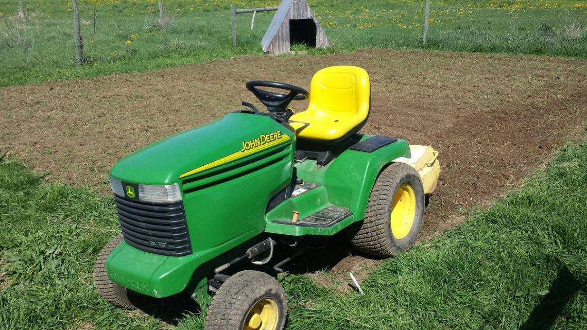 John Deere 335 20hp 54 Inch Deck Riding Lawn Mower For Sale Ronmowers