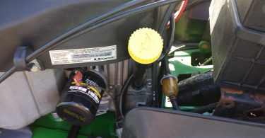 John Deere 335 Lawn Tractor 5 375x195 John Deere 335 20HP 54 inch deck Riding Lawn Mower for Sale