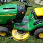 John deere L100 riding lawn mower 2 150x150 John Deere L100 17hp Riding Mower for Sale