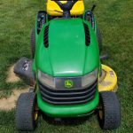 John deere L100 riding lawn mower 3 150x150 John Deere L100 17hp Riding Mower for Sale