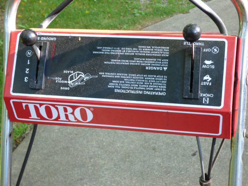 Toro 21 Self Propelled 1 810x608 Used Toro 21 inch Self Propelled Lawn Mower