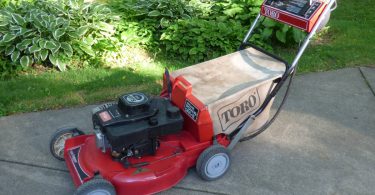 Toro 21 Self Propelled 3 375x195 Used Toro 21 inch Self Propelled Lawn Mower