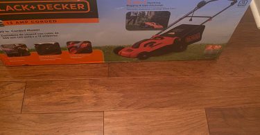 BEMMW213 Electric Corded Lawn Mower 2 375x195 New in The Box Black and Decker BEMW213 Electric Corded Lawn Mower