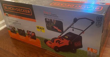 BEMMW213 Electric Corded Lawn Mower 3 375x195 New in The Box Black and Decker BEMW213 Electric Corded Lawn Mower