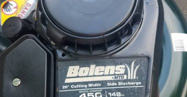 Bolens 20 inch Cut Lawn Mower 7 375x195 Bolens 20 inch Cut Walk Behind Lawn Mower 11A020L765 for sale