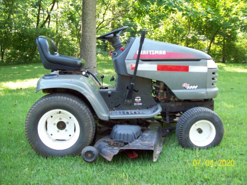 CRAFTSMAN GT5000 50 inch 1 810x608 2003 GT5000 Craftsman 50 inch deck riding lawn mower