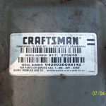 CRAFTSMAN GT5000 50 inch 7 150x150 2003 GT5000 Craftsman 50 inch deck riding lawn mower