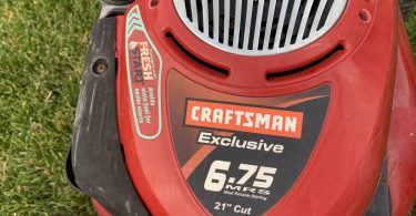 Craftsman 9173765511 375x195 Craftsman 917376551 21 inch Self Propelled Lawn Mower with Bagger