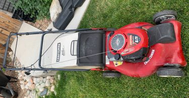 Craftsman 9173765514 375x195 Craftsman 917376551 21 inch Self Propelled Lawn Mower with Bagger