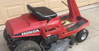 Honda HT R 3009 Riding Lawn Mower. 2 375x195 Used Honda HTR 3009 Riding Lawn Mower with Dump Trailer for Sale