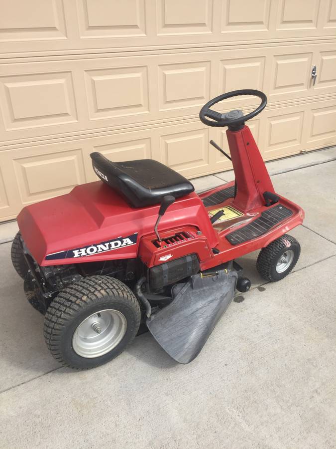 Honda HT R 3009 Riding Lawn Mower. 2 Used Honda HTR 3009 Riding Lawn Mower with Dump Trailer for Sale