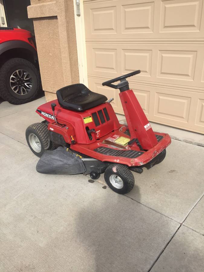 Honda HT R 3009 Riding Lawn Mower. 4 Used Honda HTR 3009 Riding Lawn Mower with Dump Trailer for Sale