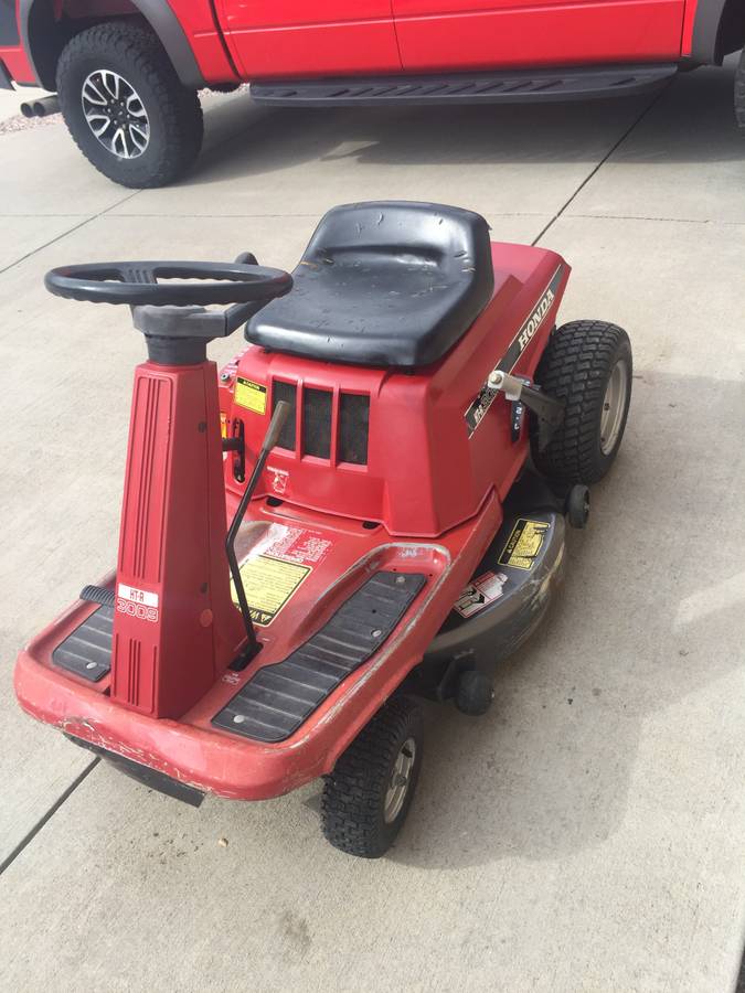 Honda HT R 3009 Riding Lawn Mower. 5 Used Honda HTR 3009 Riding Lawn Mower with Dump Trailer for Sale