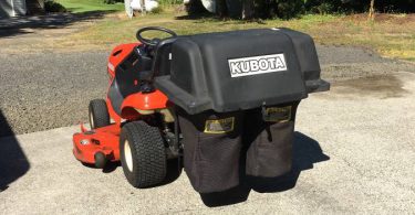 Kubota T1870 2 375x195 Kubota T1870 48 inch Riding Mower with bagger