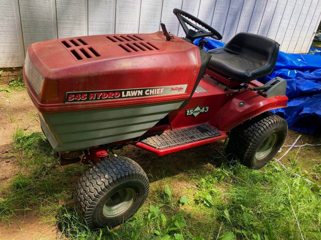 Lawn Chief 545 Hydro Riding mower need repairs RonMowers