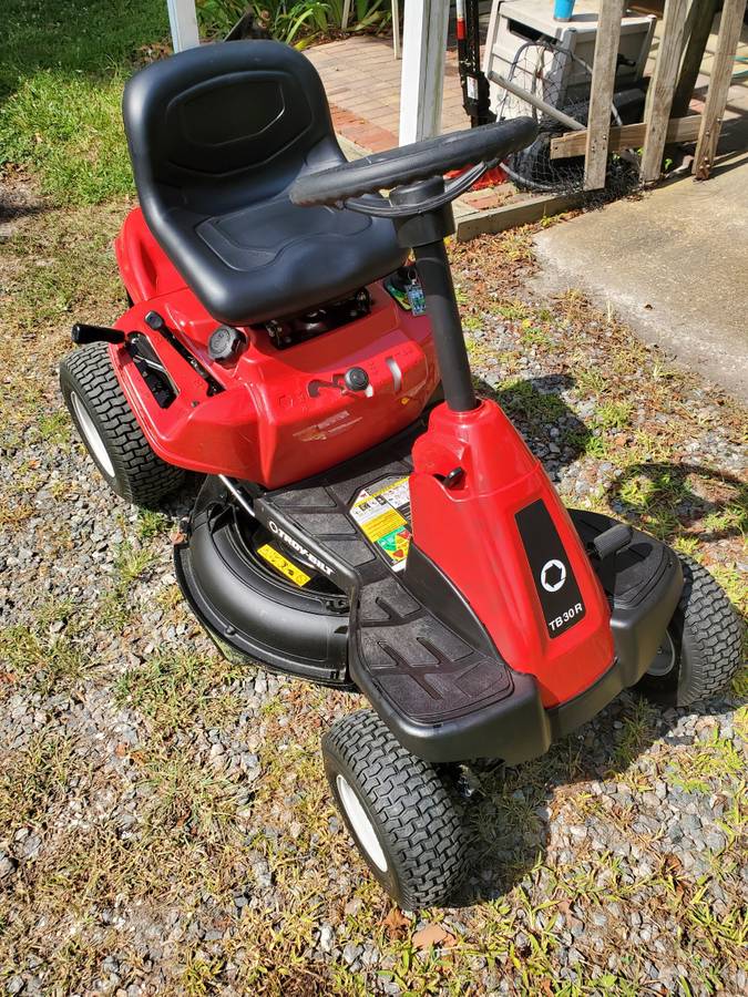 Troy Bilt 30 Inch 6 Speed Riding Lawn Mower Tb30 Like New Ronmowers