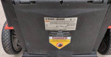 00w0w 4PQVSb3zd2V 0CI0hK 1200x900 375x195 Black & Decker MM875 19 Inch 12 amp Corded Electric Lawn Mower