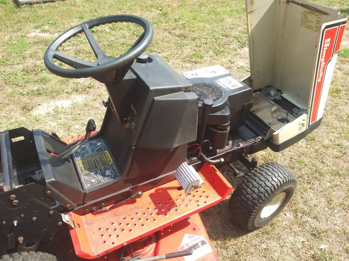 36 inch Simplicity Regent 4211 riding lawn mower RonMowers
