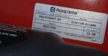 Husqvarna HU775H lawn 375x195 Husqvarna HU775H 175cc Self Propelled High Wheel 22 in Lawn Mower