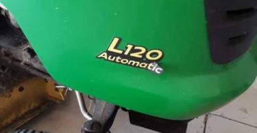 John Deere L120 for sale 375x195 2003 John Deere L120 riding lawn mower for sale