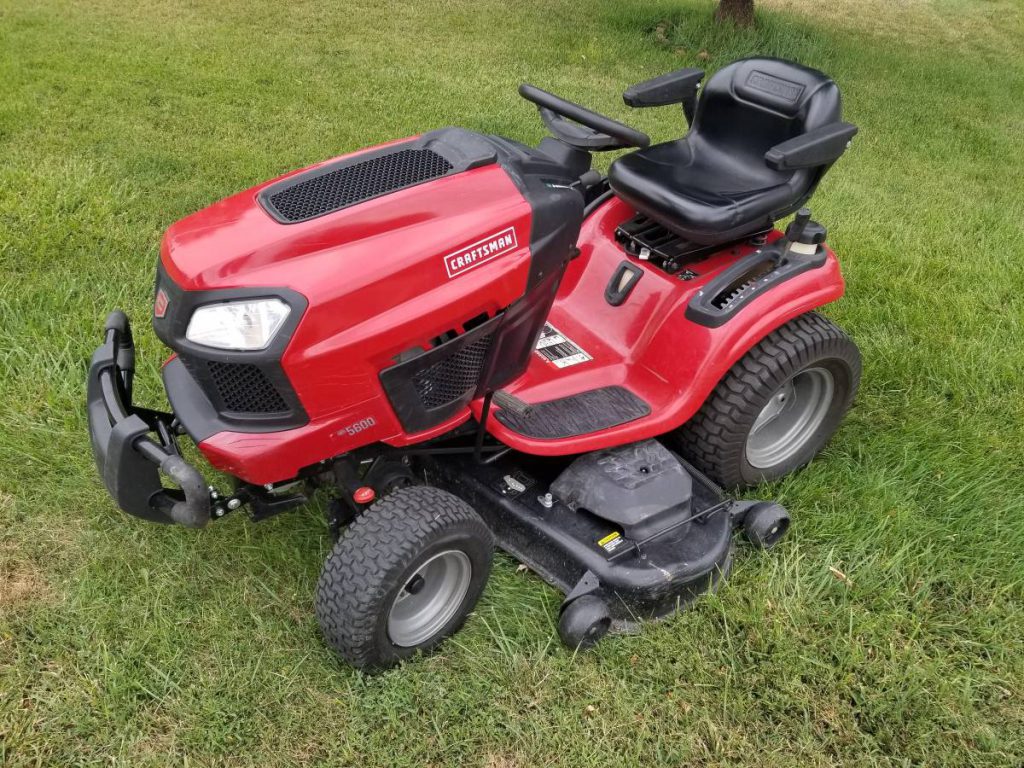 Like new Craftsman G5600 2017 Riding Lawn Mower RonMowers