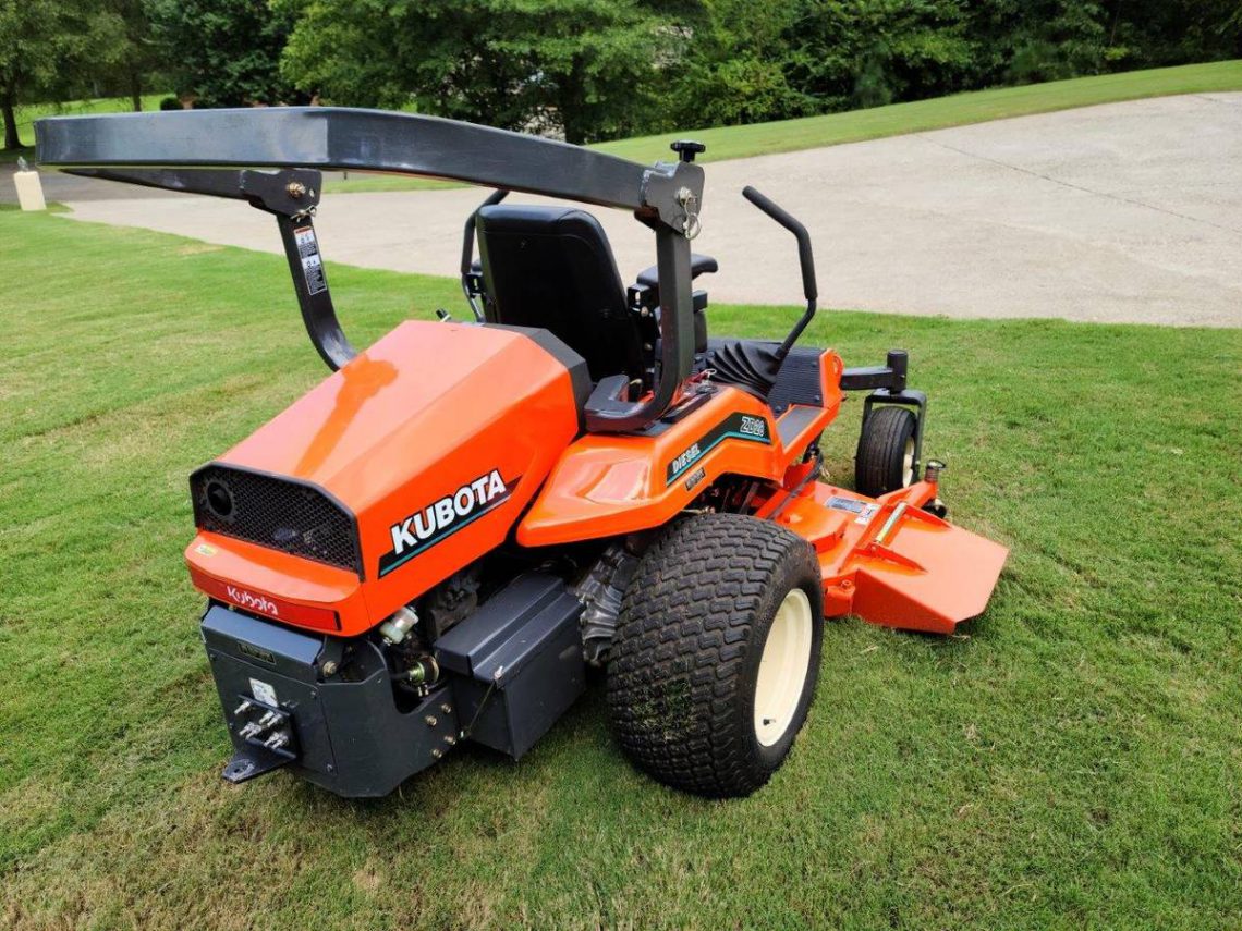 Used Kubota Zd28 Diesel 28hp Riding Lawn Mower Ronmowers