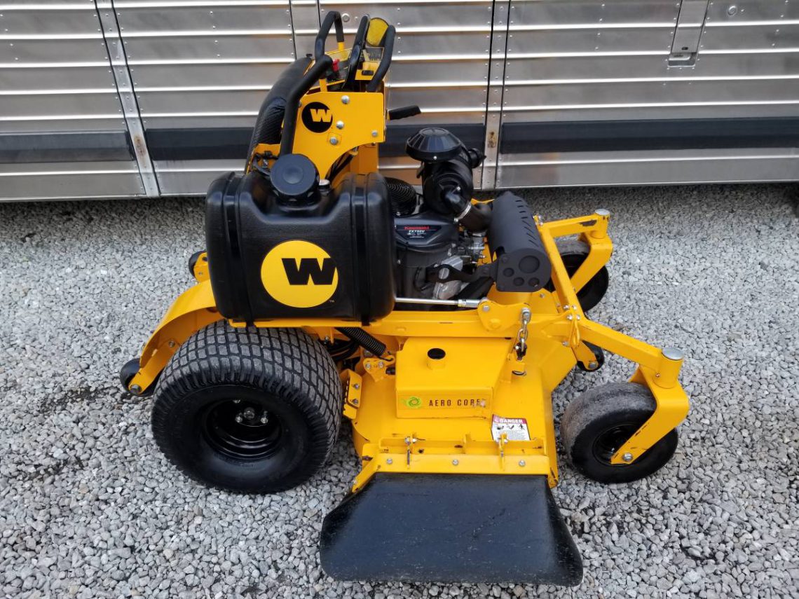 400 hours 52 inch Wright Stander X Commercial Lawn Mower RonMowers
