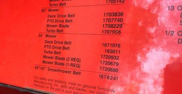 00Q0Q f9blausle2q 0ew0jm 1200x900 375x195 Simplicity Landlord 20 DLX 50 inch Riding Lawn Mower for Sale