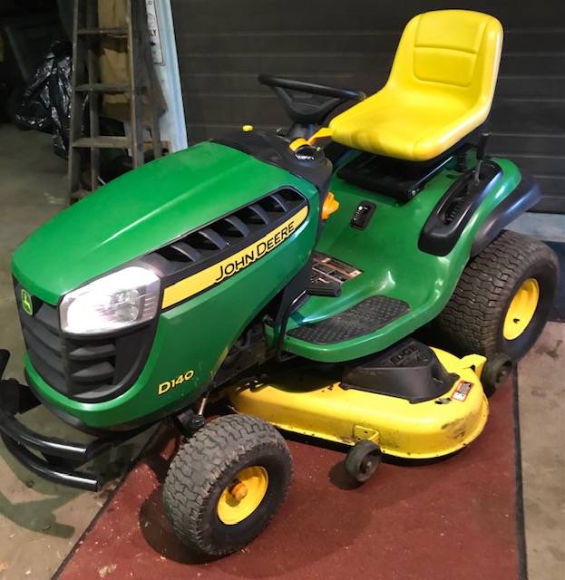 Used John Deere D140 22hp 48 Inch Riding Lawn Mower Ronmowers