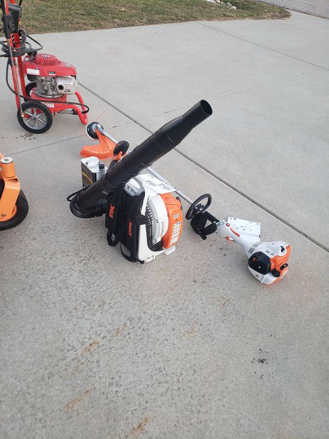 00404 4FCNl4Vdami 0t20CI 1200x900 2019 Scag SFZ52 24KT Riding Mower and sthil lawn equipment   $5,250
