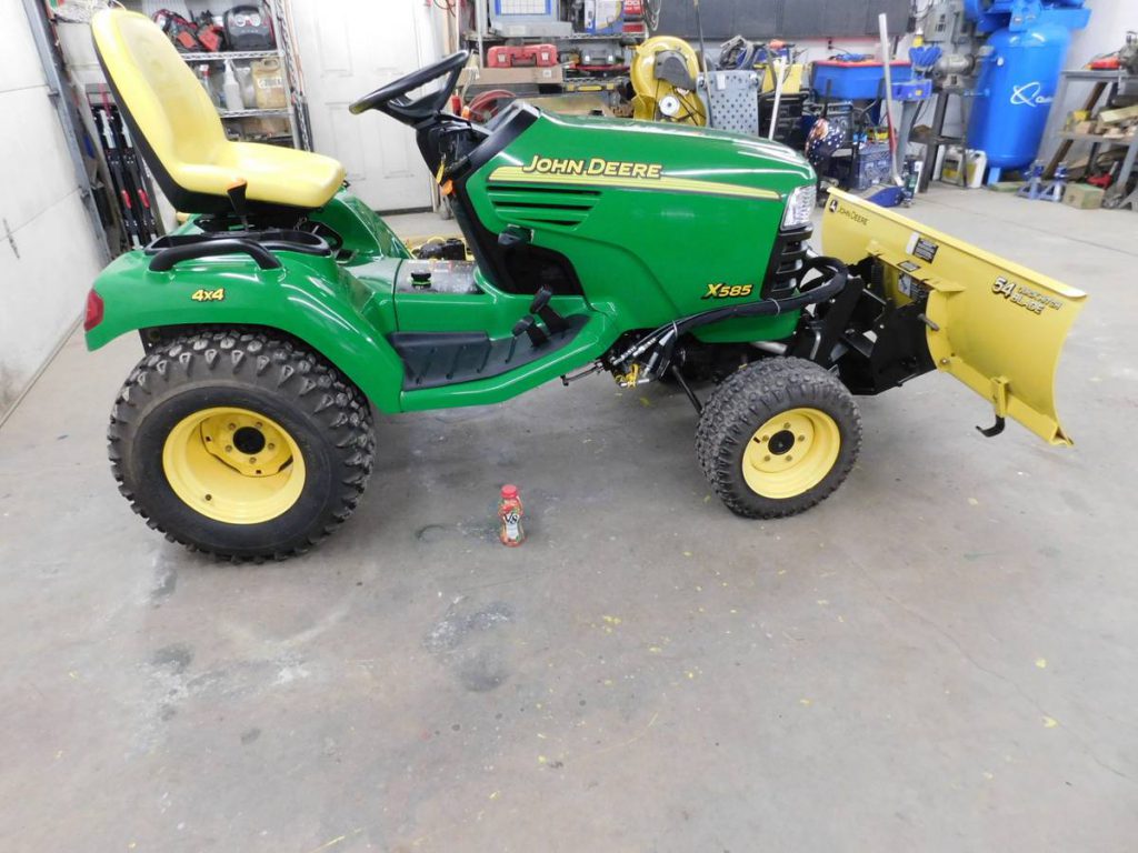2003 John Deere x585 riding mower 4 wheel drive RonMowers