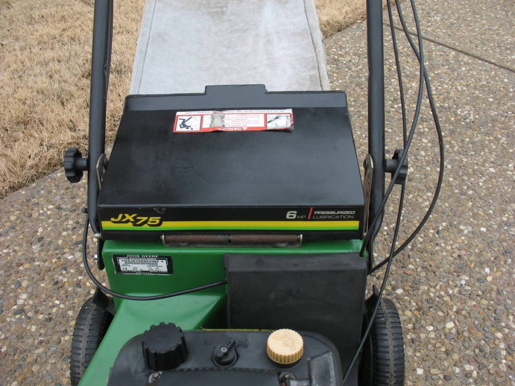 John Deere JX75 RWD Self Propelled Lawn Mower for sale RonMowers