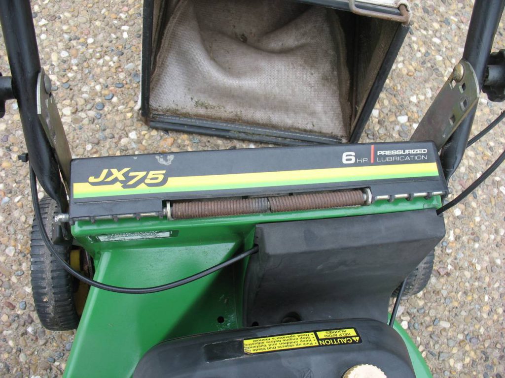John Deere JX75 RWD Self Propelled Lawn Mower for sale RonMowers