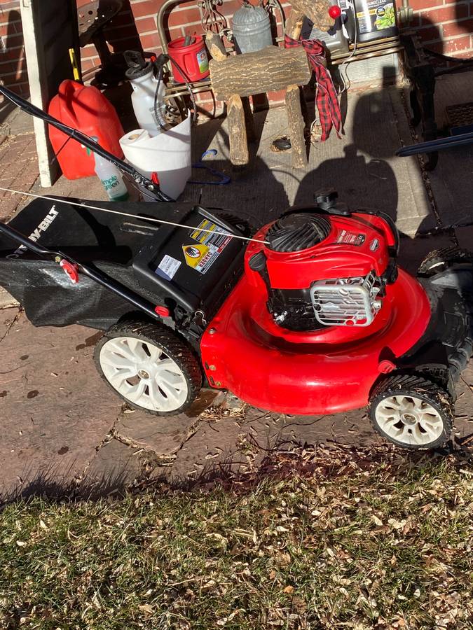 00u0u dot3Thme6Yfz 0t20CI 1200x900 Used Troy Bilt TB110 push lawn mower for sale