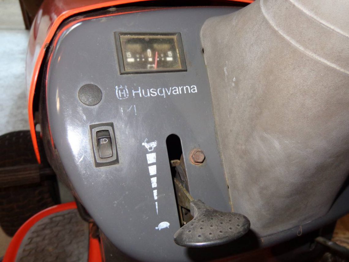 Husqvarna LTH1542 used riding lawn mower for sale RonMowers