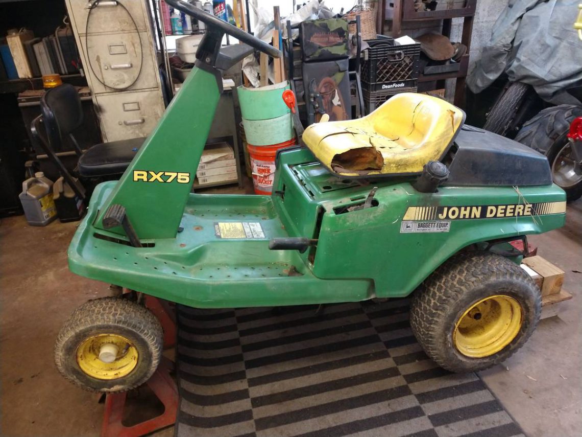 John Deere RX75 riding lawn mower RonMowers