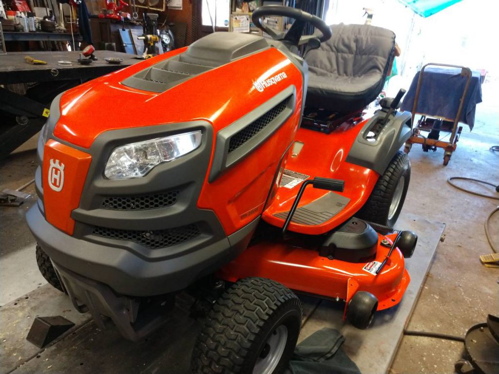 Used Husqvarna YTH24V48 Riding Lawn Mower RonMowers