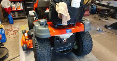 00W0W 1fFhkGZ8ey0z 0CI0t2 1200x900 375x195 Used Husqvarna YTH24V48 Riding Lawn Mower