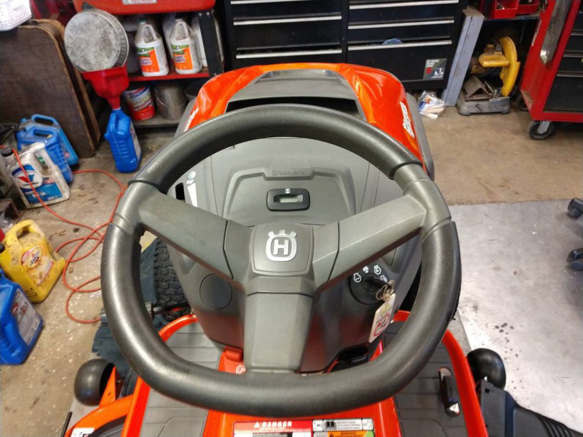 Used Husqvarna YTH24V48 Riding Lawn Mower RonMowers