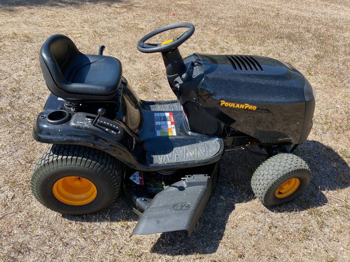 2017 Poulan Pro Pp175g42 Riding Mower Ronmowers