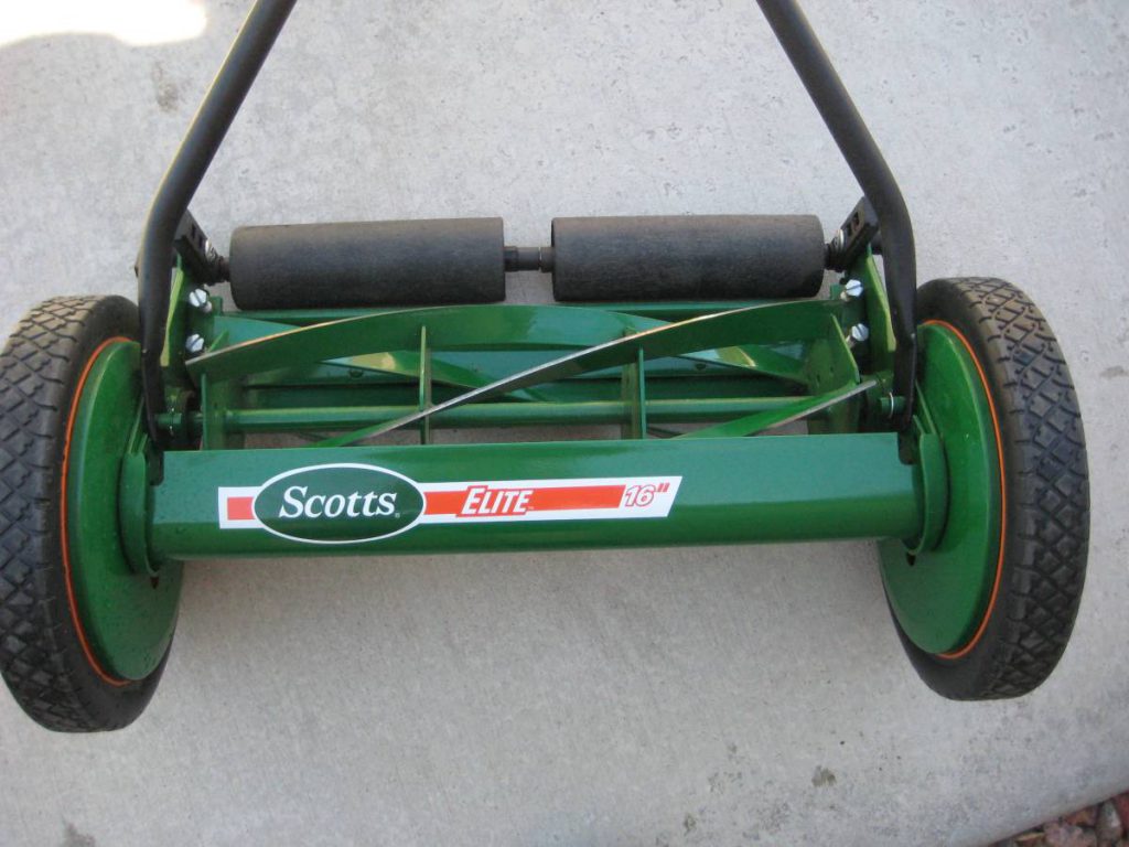 Scotts Elite 16 in Manual Push Reel Lawn Mower RonMowers