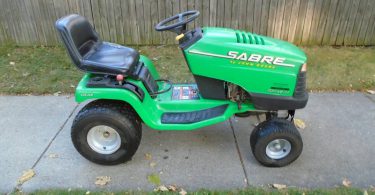 01616 61qtkTMsdNIz 0gw0co 1200x900 375x195 2000 John Deere Sabre 14.5/38 Gear riding lawn mower for sale