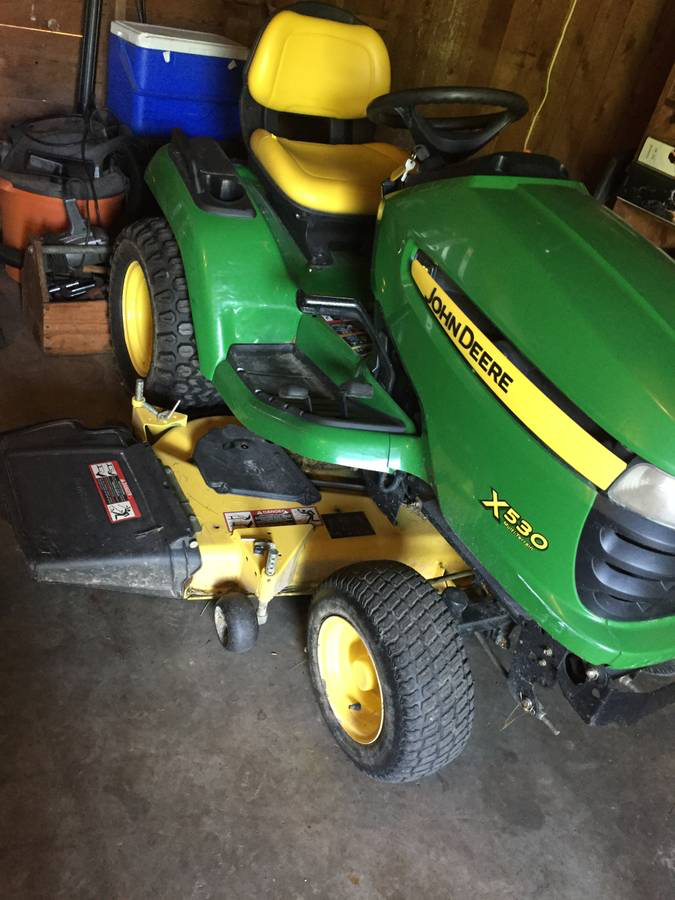 F5158983 17A8 42E4 B9FA 6EB3341FD8C8 John Deere X530 Riding Lawn Mower for sale