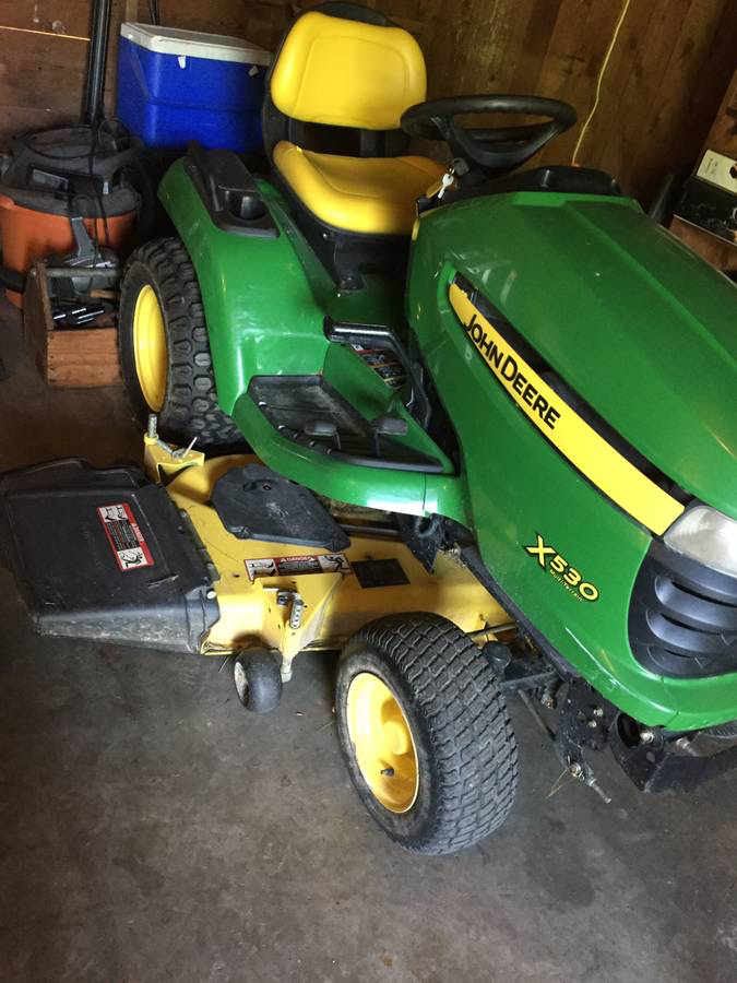 John Deere X530 Riding Lawn Mower For Sale Ronmowers