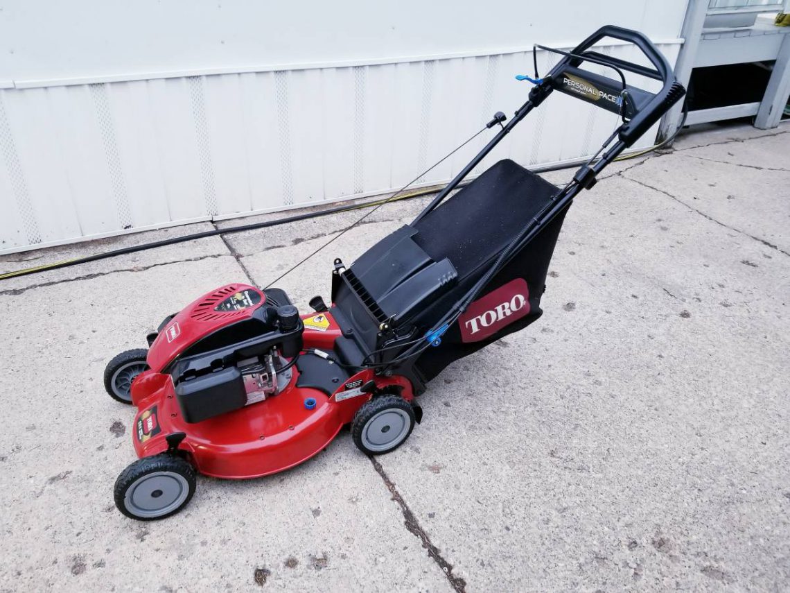 Toro SR4 super recycle personal pace self propelled lawnmower RonMowers