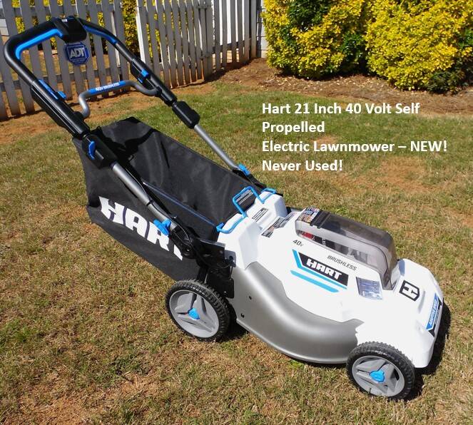 00c0c 4Ws6J35bJBXz 0aH09C 1200x900 Unused Hart 21 Inch HLPM03 40V Self Propelled Electric Lawnmower