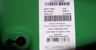 00T0T cLYVHTFU8VYz 0kE0fu 1200x900 375x195 John Deere JS26 Self Propelled Lawn Mower