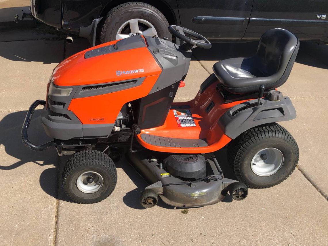 Husqvarna YTH23V48 Riding mower for sale RonMowers