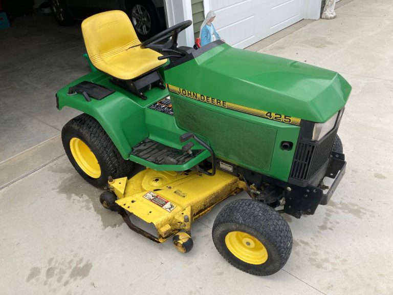 John Deere 425 riding lawn mower for sale RonMowers